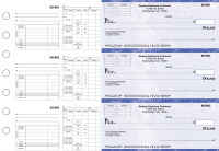 Blue Marble Multipurpose Invoice Payroll Business Checks | BU3-7LMA01-MIP