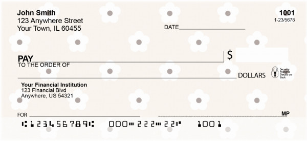 print on personal checks